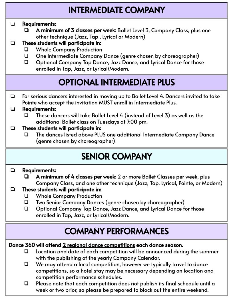 24-25 Dance 360 Company Policies (1)