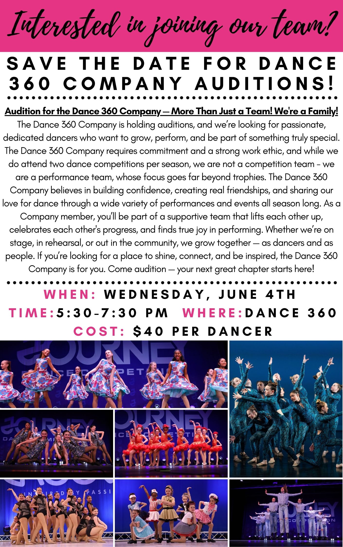 Company Auditions 2025